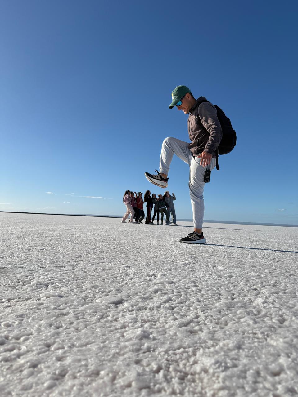 Excursión Salinas del Gualicho al atardecer